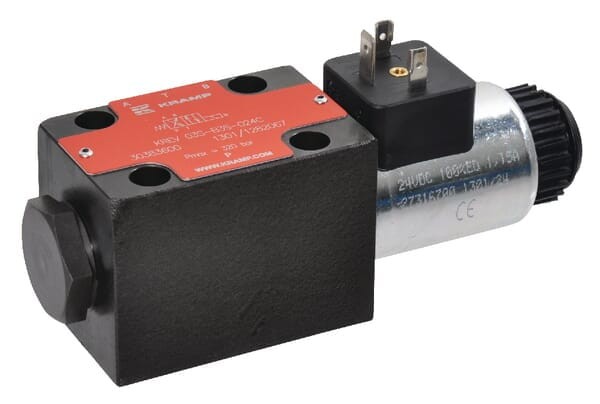 Elektrozawór Cetop 03 - NG6 4/2 SB3 24V 320 bar Kramp KREV03SB3S024C