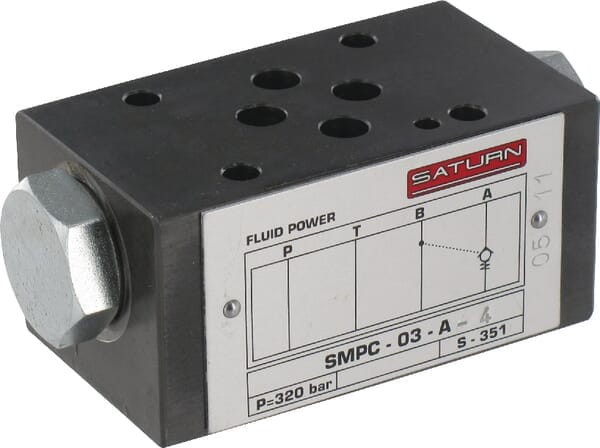Sterowany zawór zwrotny SMPC-0 KRMPC03A4