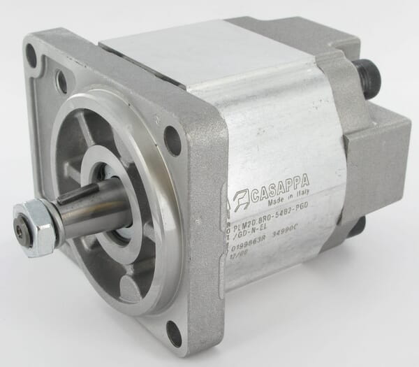Pompa zębata PLM20.8R0-54B2-PGD/GD-N-EL-GB PLM208R054B2
