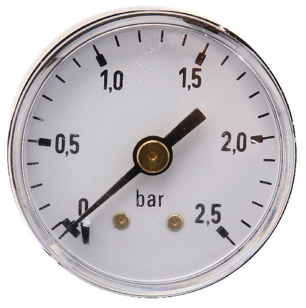 Manometr ø40 mm 0–2,5 bar przyłącze tylne 1/8" MA40025B02ST