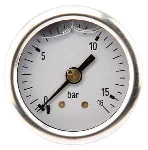 Manometr ø40 mm 0–16 bar przyłącze tylne 1/8" MA4016B02SSGF