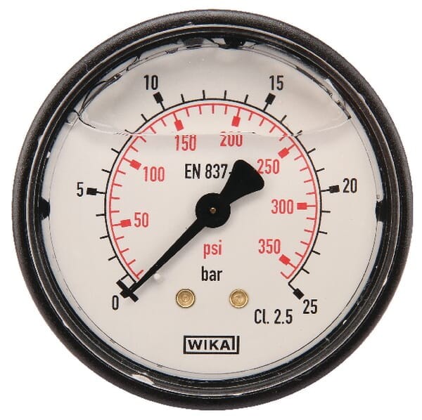 Manometr ø63 mm 0–25 bar przyłącze tylne 1/4" MA6325B04PLGF