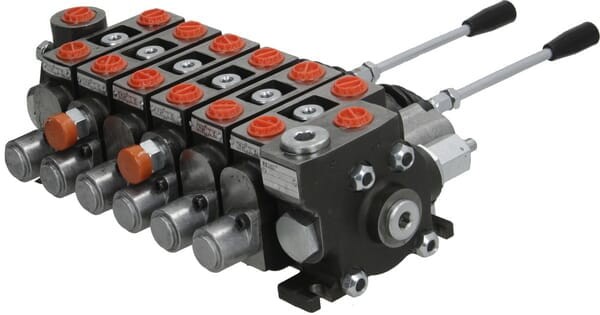 Rozdzielacz hydrauliczny sekcyjny Mikrus - 6 sekcji MBVA6001