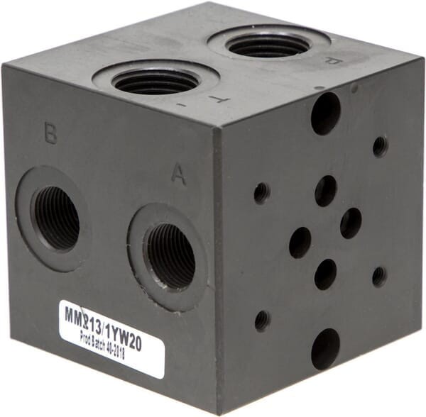 Płyta zaworu Cetop 03 - NG6, MR-31-GZ przyłącze dolne 3/8" MR31GZ