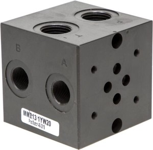 Płyta zaworu Cetop 03 - NG6, MR-31-GZ przyłącze dolne 3/8" MR31GZ