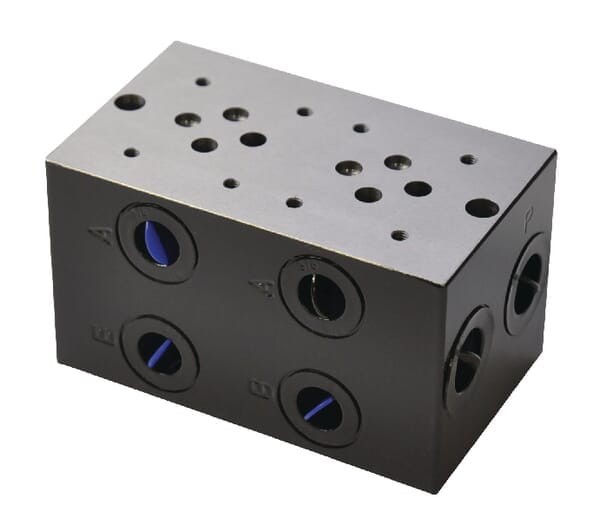 Płyta zaworu Cetop 03 - NG6, MR-32-GZC przyłącze dolne 3/8" MR32GZC