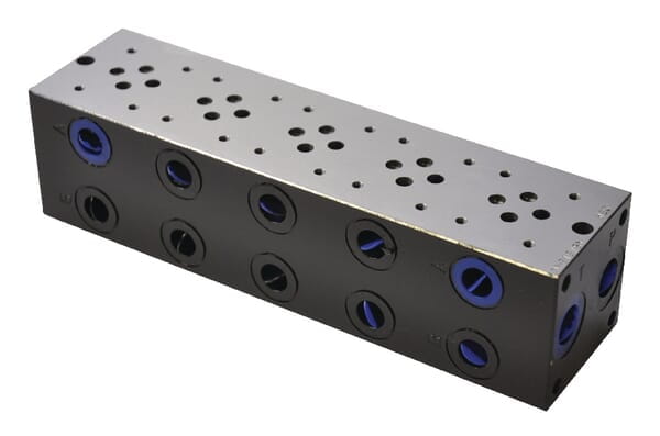 Płyta zaworu Cetop 03 - NG6, MR-35-GZ przyłącze dolne 3/8" MR35GZ