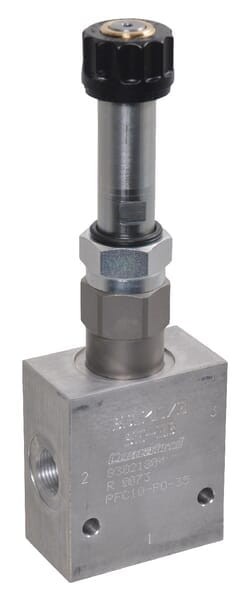 3-drożny zawór regulacji kompensacji cisnienia NO 3/8" PFC10PO350000BSE3B