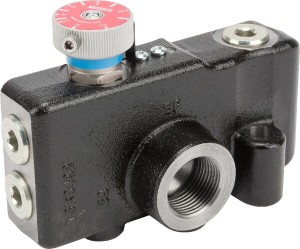 Zawór regulacji przepływu 3-drożny 0-114 l/min VFD190RD300B3