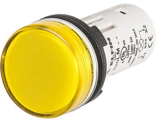 Sygnalizator świetlny, żółty 020LMG