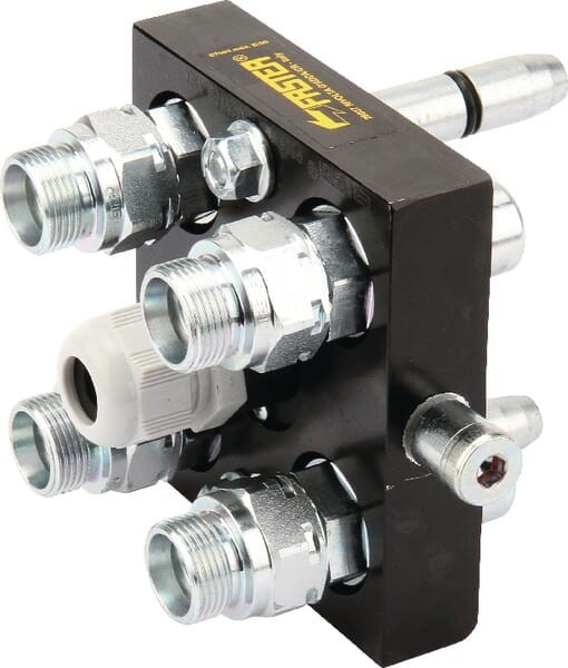 Szybkosprzęg Multifaster DN10-4 x 15L - M22x1.5 + 1 x ele. część ruchoma 2P5061422MC