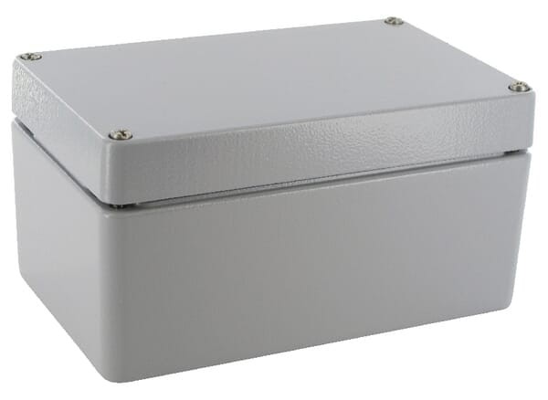 Skrzynka elektryczna aluminiowa 100x160x80 mm A118