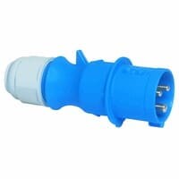 Wtyczka przenośna CEE 32A 3P 230V IP44 B021013