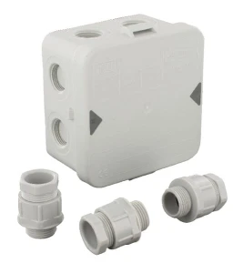 Puszka natynkowa z nakrętkami Attema, AK1-IP65 EM4514088