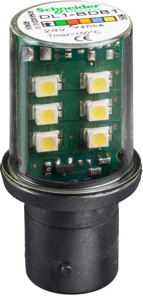 LED biała 24V BA15D XBV DL1BDB1