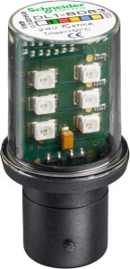LED zielona 24V BA15D XVB DL1BDB3