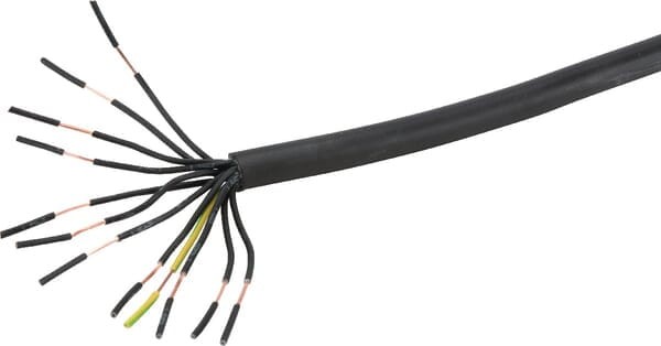 Przewód elektryczny wielożyłowy FLEX - JZ 12x1.5mm² BK Helukabel FLEXYJZ1215BK