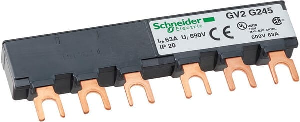 System szyn zbiorczych 2x 45mm GV2G245