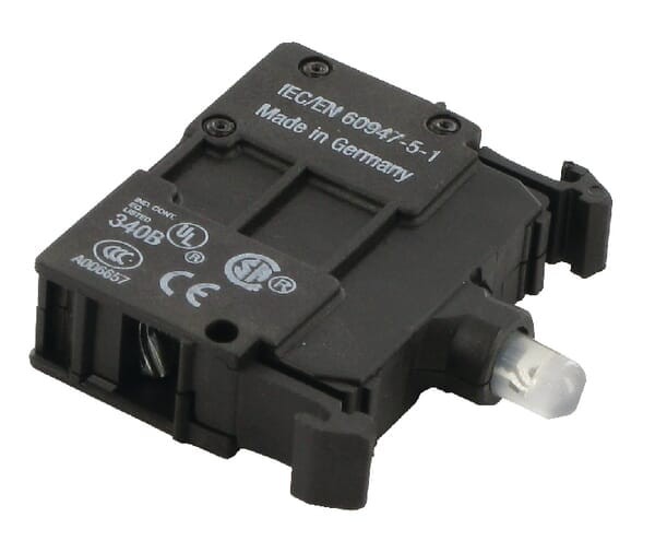 Elem. LED ziel. 85-265V przód M22LED230G