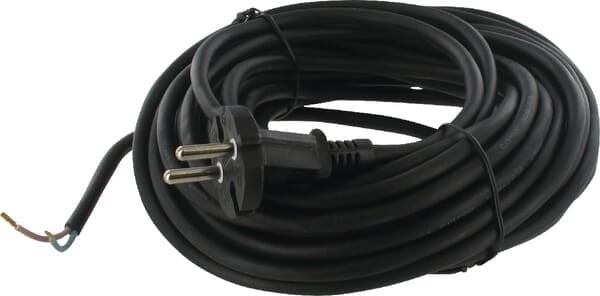 Przewód wymienny neoprenowy z wtyczką, 15 m 2 x 0.75 mm² MVS152075