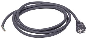 Przewód wymienny neoprenowy z wtyczką, 3 m 3 x 1.5 mm² MVS3315