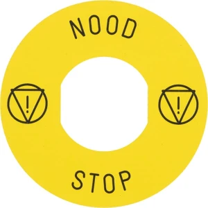 Etykieta Stop awar. 60mm ZBY9530