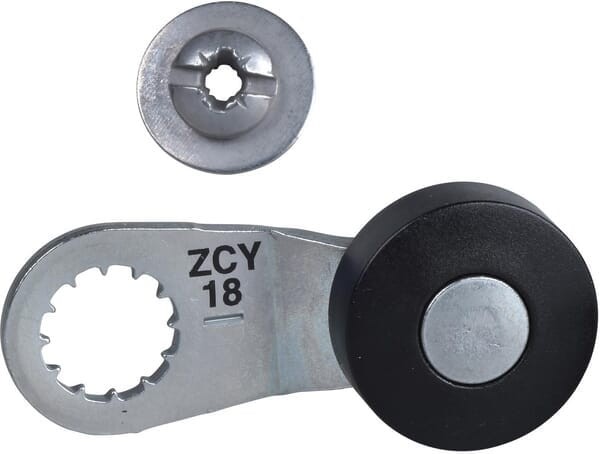 Dźwignia rolk. z plast. rolką ZCY18