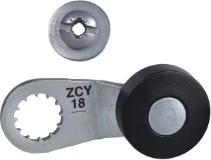 Dźwignia rolk. z plast. rolką ZCY18