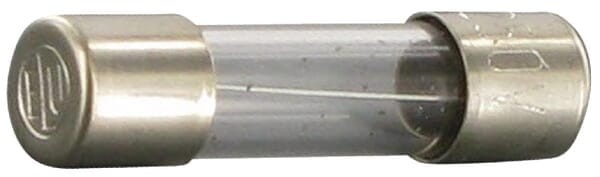 Bezpiecznik szklany, 2A L=20 mm Siba ZEK52002000
