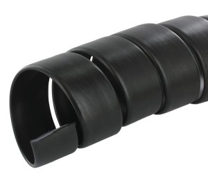 Osłona spiralna węża typ KBV czarna Safeplast, 99-115 mm KBV100Z