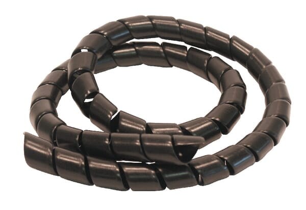 Osłona spiralna węża typ KBV czarna Safeplast, 20-25 mm 25 m KBV20ZP025