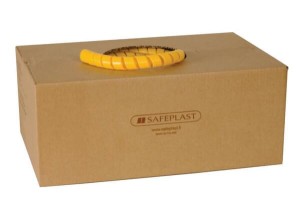 Osłona spiralna węża typ KBV żółta Safeplast, 27-36 mm 25 m KBV26GP025
