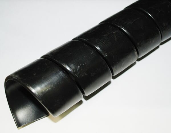 Osłona spiralna węża typ KBV czarna Safeplast, 55-67 mm KBV55Z