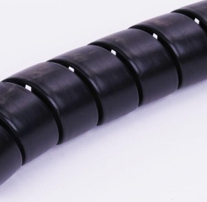 Osłona spiralna węża typ KBV czarna Safeplast, 66-80 mm KBV65Z