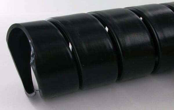 Osłona spiralna węża typ KBV czarna Safeplast, 80-98 mm KBV80Z