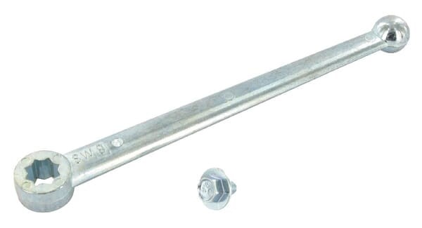Dźwignia SW9 aluminium prosta KH909S