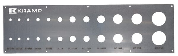 Wzornik identyfikacyjny JIC 7/16" - 2.1/2" MTJ