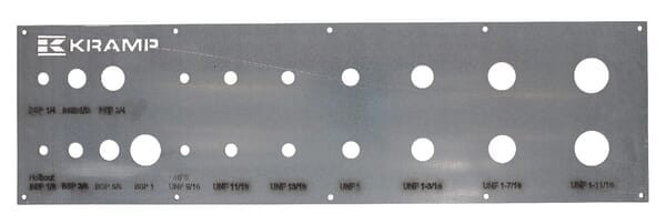 Wzornik identyfikacyjny ORFS 9/16" - 2.1/2" MTO