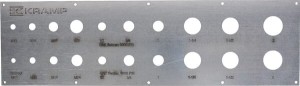 Wzornik identyfikacyjny SAE 1/2" - 2" MTS