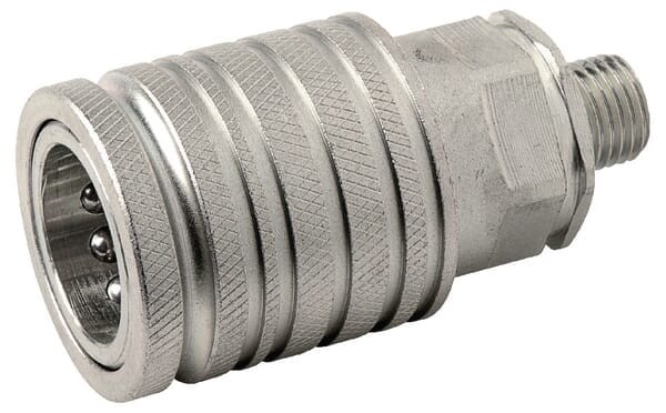 Szybkozłącze gniazdo QCPF-L 1/2" gwint zewnętrzny M14x1.5 QCPF12L14