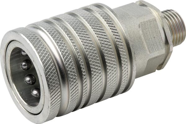 Szybkozłącze gniazdo QCPF-L 1/2" gwint zewnętrzny M16x1.5 QCPF12L16