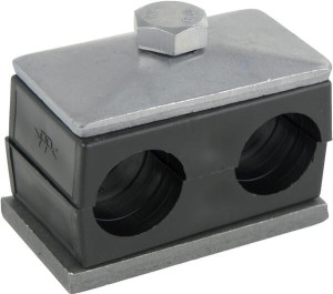 Obejma kpl. podwójna 12x12 mm (25 szt.) RS11212P025