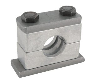 Obejma kpl. ciężka 1x25 mm Alu gr. 2 RS225Z