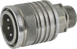 Szybkozłącze gniazdo SKP-F 3/8" gwint zewnętrzny M16x1.5 10L SKPF10L16