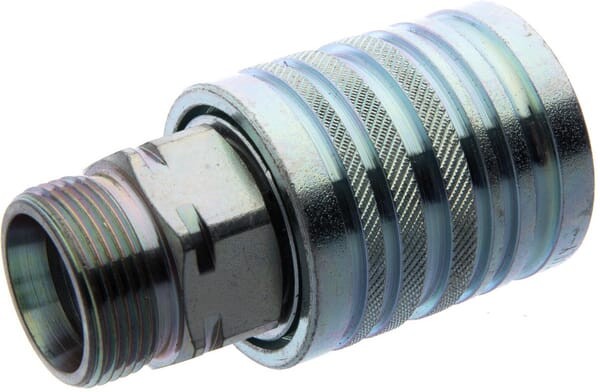 Szybkozłącze gniazdo SKP-F 1/2" gwint zewnętrzny M26x1.5 18L SKPF12L26