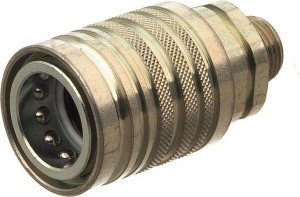 Szybkozłącze gniazdo SKP-F 1/2" gwint zewnętrzny M18x1.5 10S SKPF12S18