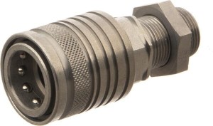Szybkozłącze gniazdo SKP-F 1/2" gwint grodziowy M22x1.5 14S SKPF12T22