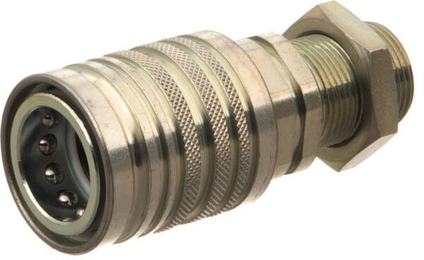 Szybkozłącze gniazdo SKP-F 1/2" gwint grodziowy M24x1.5 16S SKPF12T24