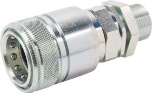 Szybkozłącze gniazdo SKP-F 3/4" gwint grodziowy M26x1.5 18L SKPF16N26