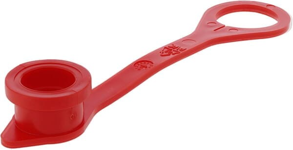Pokrywa wtyczki SKV-M, FH ISO 10 - 3/8" czerwona SKV9M100